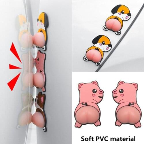 Carstyling sticker anti-collision car styling detail product exteriorpartsrubber decorative to protect the door bumper protector