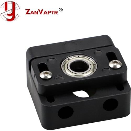 Z axis Lead Screw Fixing Block Plastic Blocks 3D Printer Lead Screw fix mount For CR-10 Ender 3 Z-Rod Bearing Holder
