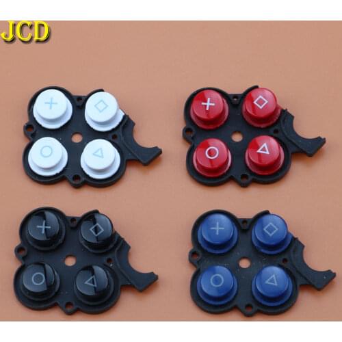 JCD 1PCS Rubber Right Button Switch Conductive Pad for Sony PSP2000 PSP 2000 Game Console Machine Multi-Function Button