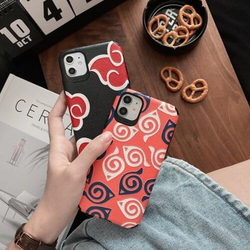 Naruto Phone Case for IPhone 6 / 6s / 7 / 8 / Plus / X / XS / XR / XS Max / 11 / 12 / Pro /Cute Cartoon Anti-fall Silicone Case