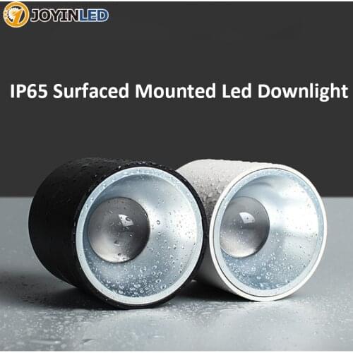 IP65 Waterproof Surface Mounted Led Downlight For Bathroom Kitchen Balcony Outdoor Door Canopy Moisture Proof Fog Proof Lamp