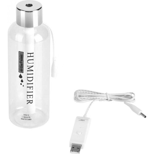 Mini Air Diffuser Mist Maker Portable USB Water Bottle Humidifier Car Home