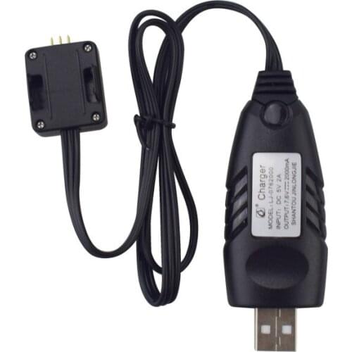 1PCS USB Charging Cable For HS175 D65 SYMA X500 X30 Z6 Aerial Photography Folding Quadcopter RC Drone Lithium Battery Charger