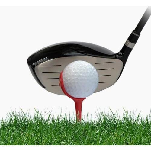 10pcs/pack Golf Anti-Slice Tee 3 1/4" (83mm) Long(color random) L4Y9