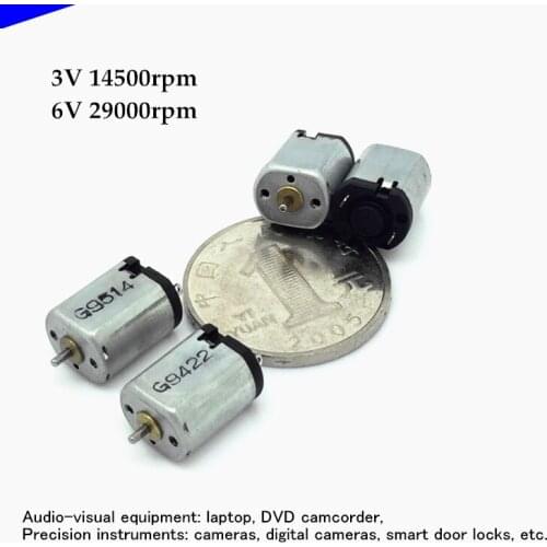 10X High quality M10 mini mute motor.For DVD camcorder/laptop/cameras/smart door locks