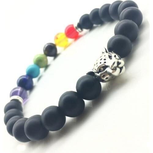 2018 Fashion Bracelet For Women Men Colorful Beads And Leopard Shape Design Attractive Gift For Friend Provide Dropshipping