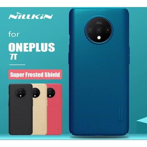 For Oneplus 7T Case Nillkin Super Frosted Shield Hard PC One Plus 7T Ultra Thin Back Cover Case for Oneplus 7T Matte Phone Case