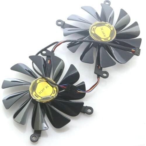 FDC10U12S9-C 12V 0.45A 95mm 4Wire 4Pin VGA Fan For XFX RX 5600 XT 5700 XT 8GB Graphics Card Cooling Fan
