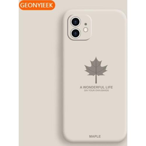 GEONYIEEK Silicone Phone Cases