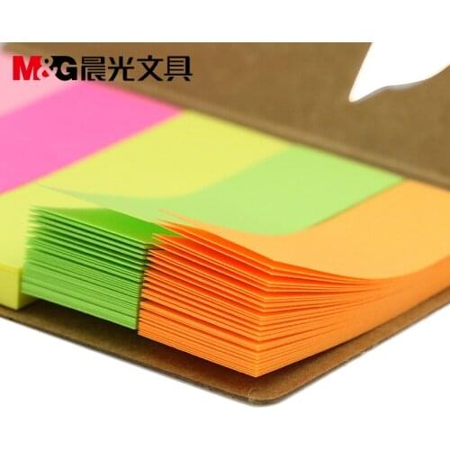 Kawaii 5 color paper Memo Pad Sticky Notes Bookmark Point it Marker Memo Sticker Office School Supplies Notebooks