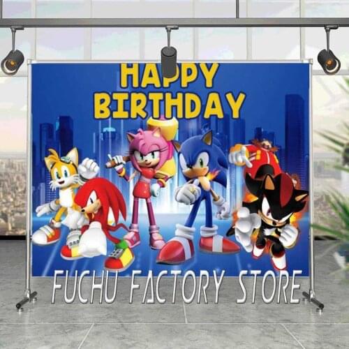 Cute Fox Family Cartoon Backdrop Boy Birthday Party Decorative Animal Background Photo Studio Props Photography Scene Vinyl