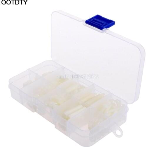 M3 Nylon Hex Spacers Screw Nut Assortment Kit Stand off Plastic Accessories Set M126 hot sale