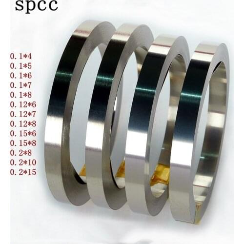 1 Roll 10 meter 18650 lithium ion battery nickel plate steel with battery spot welding nickel plated Spot welder Connector