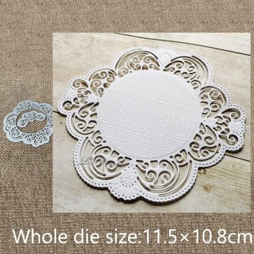 New Design Craft Metal stencil mold Cutting Dies lace frame decoration scrapbook die cuts Album Paper Card Craft Embossing