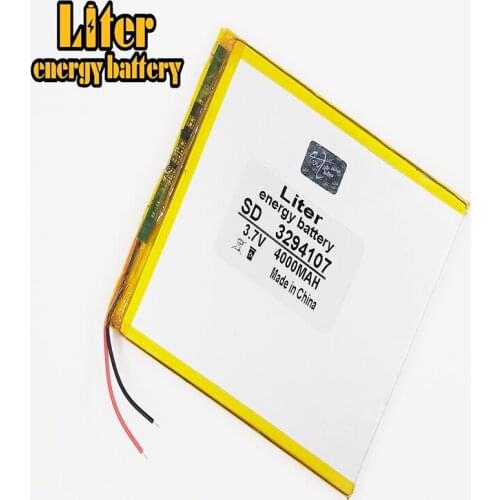 Tablet pc 3294107 3.7V 4000MAH (polymer lithium ion battery) Li-ion battery for tablet pc 7 inch 8 inch 9inch