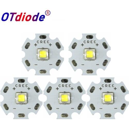 10PCS CREE XML2 LED XM-L2 T6 U2 10W WHITE Neutral White Warm White High Power LED Emitter with 12mm 14mm 16mm 20mm PCB for DIY