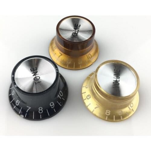 1 Piece volume tone Control Potentiometer(POT) Knobs For Electric Guitar Bass gear switch cap