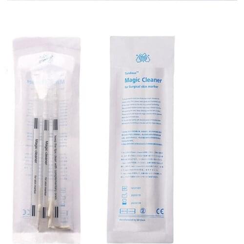 3pcs/1bag White Magic Cleaner Remover Pen With 36Pcs Tips for Positioning Pen Marker Pen Marker Elimination Pen