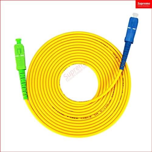 Free Shipping 16PCS/Lot SC/APC-SC/UPC-SM 2mm/3mm Fiber Optic Jumper Cable Single Mode Extension Patch Cord