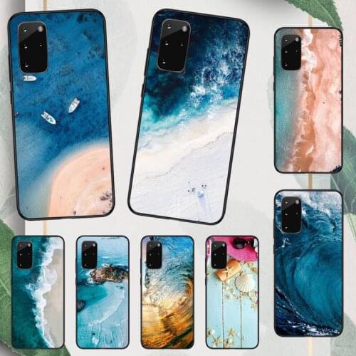 Ocean Beach Phone Case For Samsung S6 S7 edge S8 S9 S10 e plus A10 A50 A70 note8 J7 2017