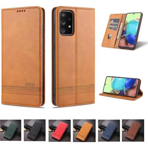 PU Leather Flip Phone Case for Samsung Galaxy A82 A22 A03S F62 A72 A52 A42 A32 A12 A71 A51 Coque Wallet Stand Shockproof Cover