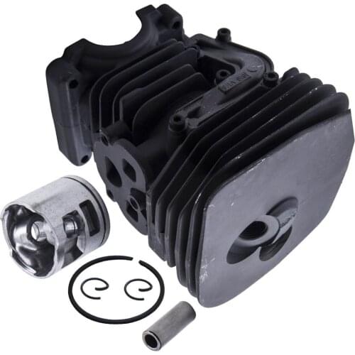 For Husqvarna 455 460 Rancher 455E 47mm Cylinder Head Piston Kit Assy