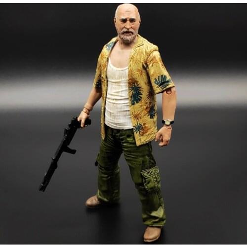 Wolking Dead Figures Residents Evil 8 Ver Dale Zombies 5inch Doll Action Figures Model Table Ornament Macfarlane
