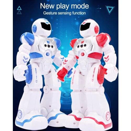 Remote Control Robot Toy Infrared Sensing Intelligent Programmable RC Robots for Kids
