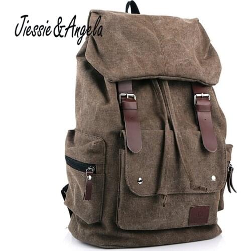 Jiessie & Angela Men's Casual Bags