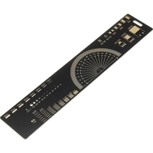 PCB Ruler For Electronic Engineers For Geeks Makers For Arduino Fans PCB Reference Ruler PCB Packaging Units