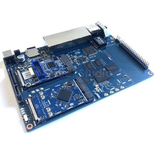New! Banana Pi R64 MT 7622 Opensource Router Development Board MT7622 4 Gigabit LAN Ports 1 Gigabit WAN 64 Bit Chip