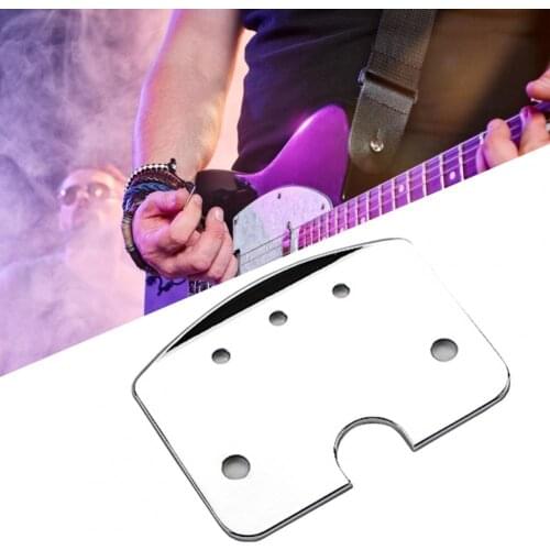 3 Strings Plate Smooth Surface Guitar Accessories Metal Guitar Strings Plate Replacement Parts for Instrument Guitar Strings Pla