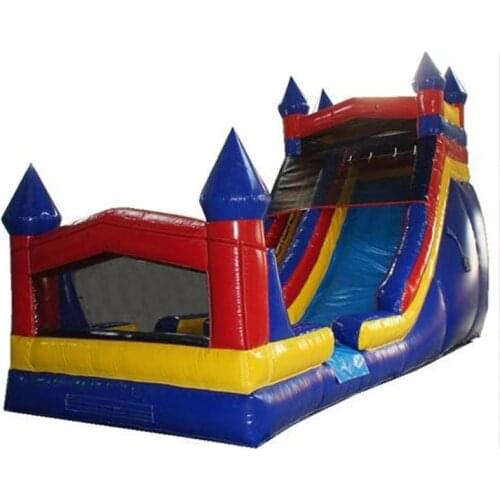 PVC inflatable side inflatable dry side inflatable bouncer slide castle slide