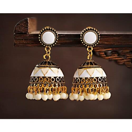 Dangle Bell Earrings For Women Accessories Indian Pendientes Ear Rings Vintage Drop Earring Pierce Unusual Jewelry Gift Kolczyki