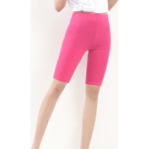 2020 Women leggings Summer style Bamboo 11 Colors Plus size 7XL candy color womens Knee Length pants
