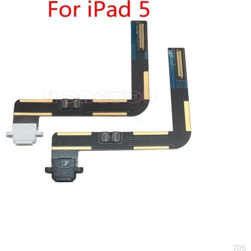 10PCS/Lot For iPad 5 6 USB Charging Dock Charge Socket Port Jack Plug Connector Flex Cable