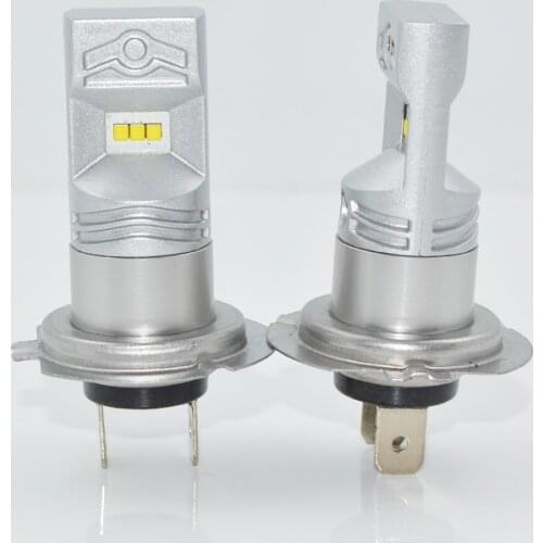 2pcs H7 bulbs Super Bright 3200lm LED Car fog Lamp led Car headlight Bulb Auto lights Car Light Source DC 12V-24V 6000K White