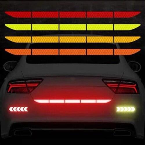 5pc Car Styling Car Trunk Reflective Sticker Accessories for Infiniti EX FX JX QX X25 EX35 FX G25 G35 G37 ESQ QX50 QX60 QX80