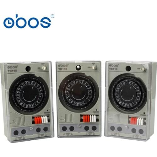 Free shipping white 110V Built-in rechargeable battery mechanical timer switch with 48 times on/off timing setting range 30min