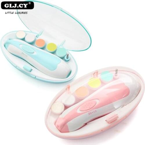 Baby Nail Scissors Set Lovely Nail Clippers Trimmer Newborn Baby Nail Clipper Safety Scissors Nail Care Suit Care Products