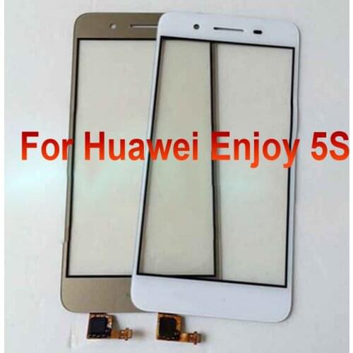 For Huawei Enjoy 5S 5s Touch Panel Screen Digitizer Glass Sensor Touchscreen Touch Panel With Flex Cable Replacement Enjoy5S