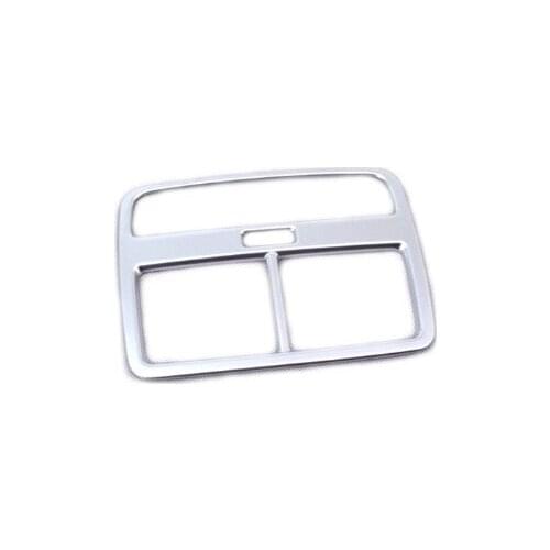 Matt Chrome Rear Seat Air Vent Trim Cover for Audi A4 B9