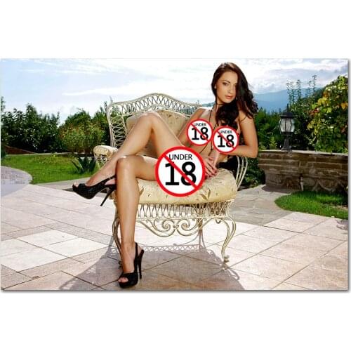 Sexy Long legged Girl Posters Wall Art Picture HD Prints Canvas Painting For Home Living Room Decor