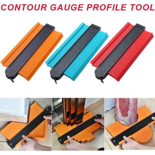Plastic Contour Gauge Duplication Gauge Omnigauge Shape Copy Duplicator Contour Gauge Woodwork Tiling Laminate Measuring Tool