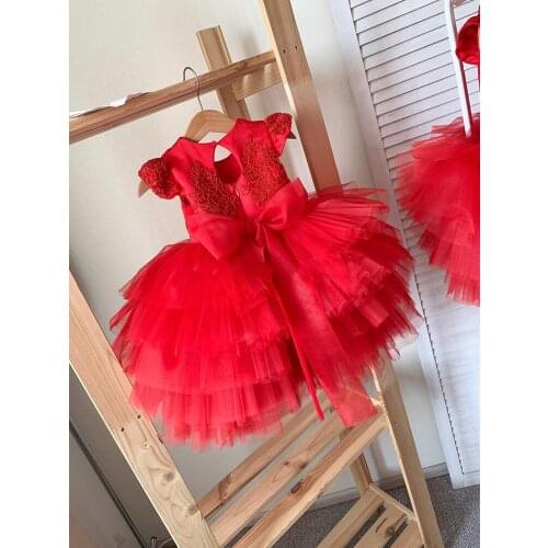 Girls Dress Elegant Princess Dress Kids Clothes For Girl Costume Children Wedding Party Dress vestido 1-14Years