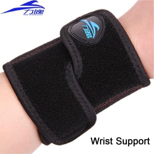 Wrist Support with 2 metal springs Sport Tennis Weightlifting Volleyball Wristband Bracer fitness gym Strap Wrist Brace Support