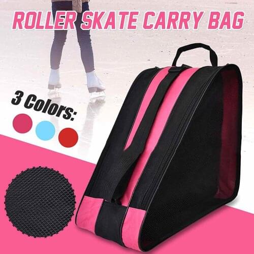 Portable Ski Snow Boots Bag Winter Skiing Ice Skate Shoes Bags Big Carry Shoulder Pack for Sports Skates Accessories X720B
