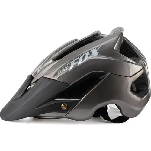 BATFOX Titanium MTB Cycling Helmet In-mold Bicycle Safety Cap Sports Mountain Road Bike Equipment Lightweight Breathable Helmet