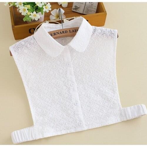 Female White Fake Collar for Women Removable Detachable Collars Girl Flase Collar Lapel Choker Necklace Clothing Accessories