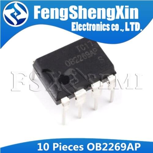 10pcs/lot New OB2269AP OB2269 2269AP DIP-8 LCD power management chip IC